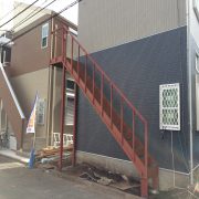 神奈川県大和市　T共同住宅　階段工事